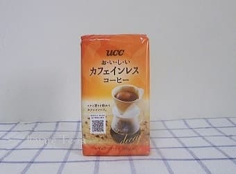 UCC・おいしいカフェインレスコーヒー（粉）