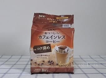 UCC・おいしいカフェインレスコーヒー（コク深め）